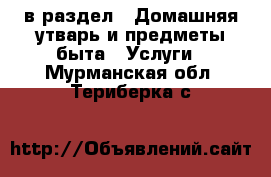  в раздел : Домашняя утварь и предметы быта » Услуги . Мурманская обл.,Териберка с.